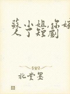 苏小姐,你嫁错人了短剧封面