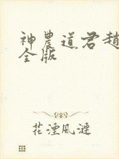 神农道君赵兴完全版