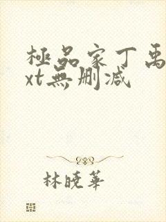 极品家丁禹岩txt无删减