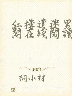 红楼遗迷男笔趣阁在线阅读