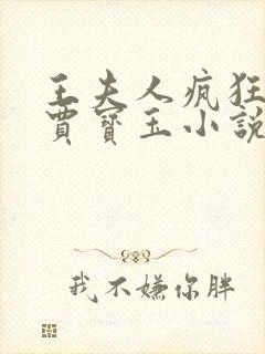 王夫人疯狂迎合贾宝玉小说