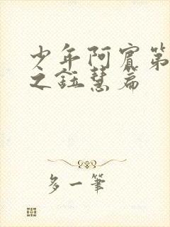 少年阿宾第二部之钰慧篇