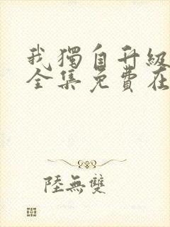 我独自升级动漫全集免费在线观看