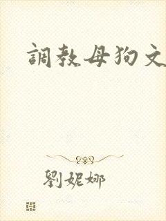 调教母狗文h封面