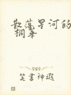 散落星河的记忆 桐华封面