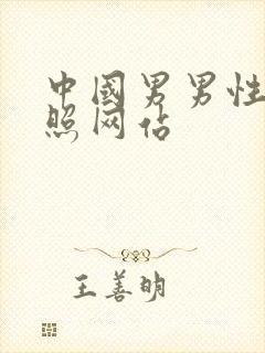 中国男男性裸体照网站