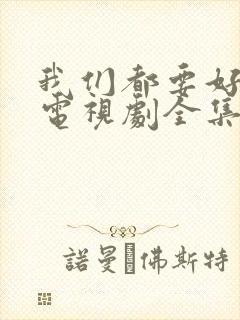 我们都要好好的电视剧全集42封面