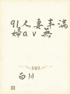 91人妻丰满熟妇aⅴ无