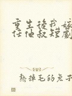 重生后我嫁了前任他叔短剧免费观看