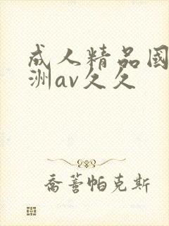 成人精品国产亚洲av久久封面