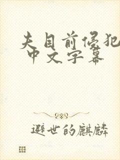 夫目前侵犯人妻 中文字幕封面