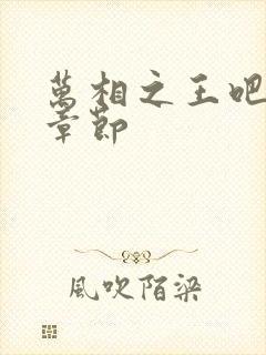 万相之王吧最新章节