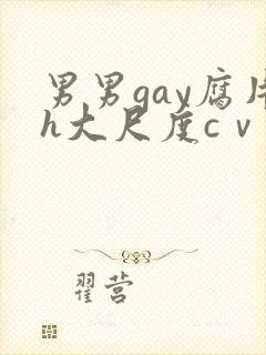 男男gay腐片h大尺度cⅴ小蓝