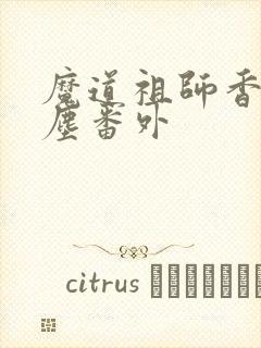 魔道祖师香炉避尘番外