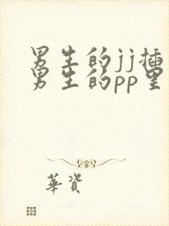 男生的jj插入男生的pp里