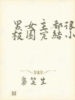 男女主都很拽的校园完结小说封面