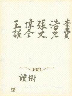 王伟张浩李倩小说全文免费阅读