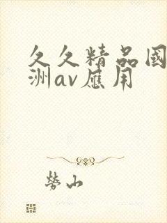 久久精品国产亚洲av应用