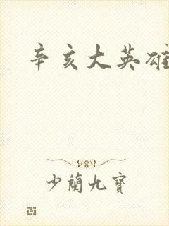 辛亥大英雄