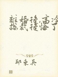 离婚后,高冷女总裁后悔了txt封面