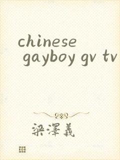 chinese gayboy gv tv
