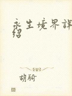 永生境界详细介绍