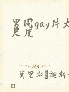 男同gay片大尺度