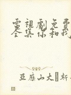 电视剧免费观看全集你和我的倾城时光