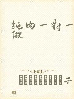 纯肉一对一到处做