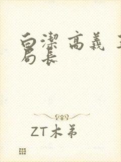 白洁 高义 王局长