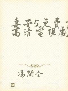 妻子5免费完整高清电视剧在线看