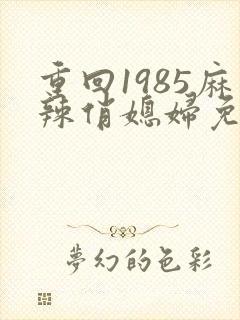 重回1985麻辣俏媳妇免费阅读