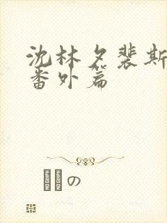 沈林夕裴斯韫的番外篇