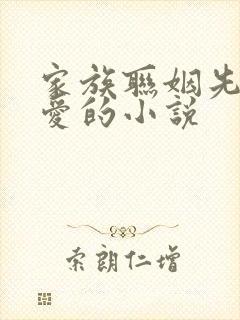 家族联姻先婚后爱的小说封面