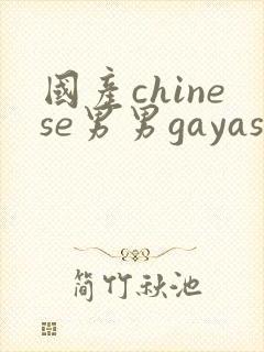 国产chinese男男gayasian