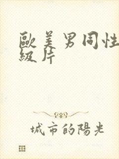 欧美男同性恋一级片