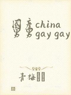 国产china男男gay gay网站