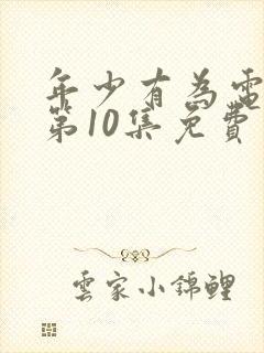 年少有为电视剧第10集免费观看封面