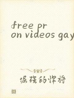 free pron videos gay