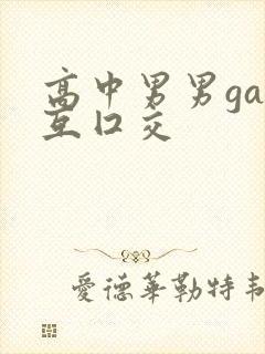 高中男男gay互囗交
