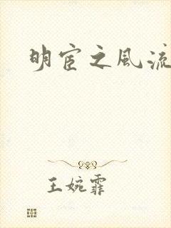 明宦之风流无边