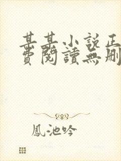 某某小说正版免费阅读无删减