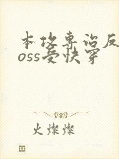 本攻专治反派boss受快穿