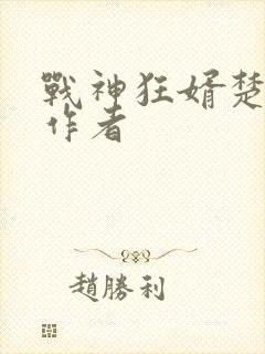 战神狂婿楚长风作者