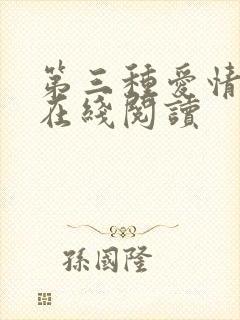 第三种爱情小说在线阅读