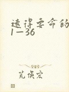 远得要命的爱情1—36