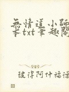 无情道小师弟全本txt笔趣阁