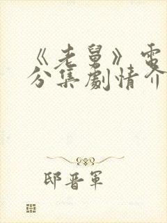 《老舅》电视剧分集剧情介绍