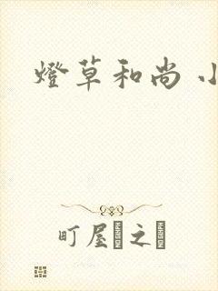 灯草和尚 小说