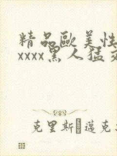 精品欧美性猛交xxxx黑人猛交